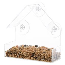 Trixie Birds Feeding House For The Window Se trädgårdsfåglarna från din soffa