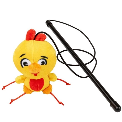 FuzzYard Cat Toy Noggins Retpinne Tuppfar Hen Diesel