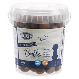 Trixie Be Nordic Balls med lax i återförslutningsbar hink 500 gram