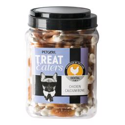 Kalciumben med 100% kycklingbehandlare 500g