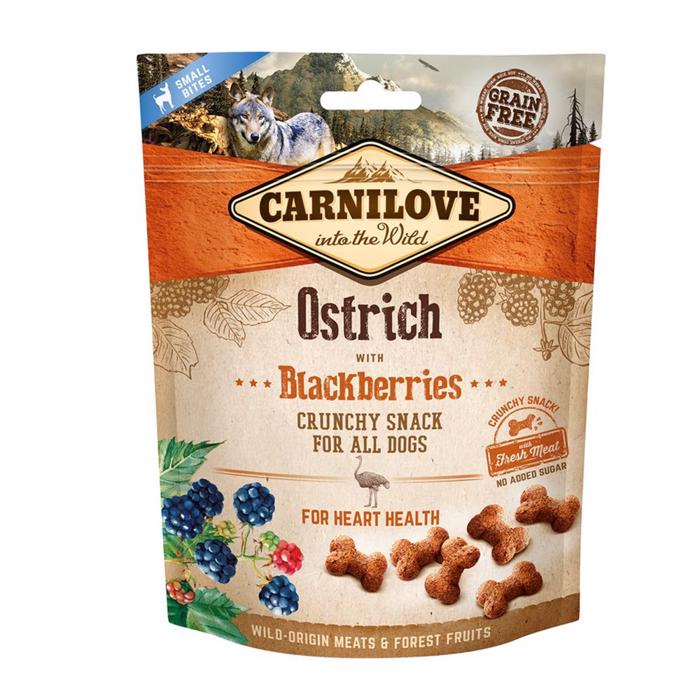 Goda hälsosamma godsaker med struts från Carnilove