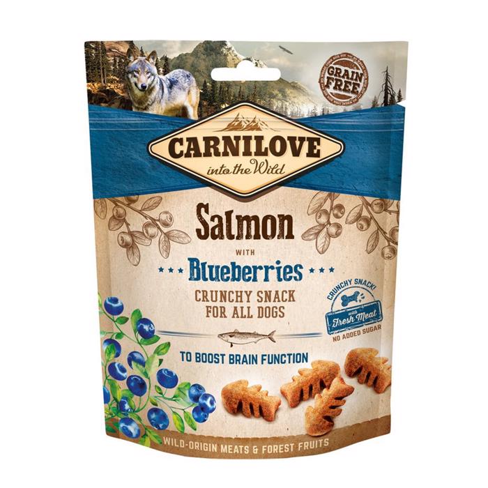 Smakrika hälsosamma godbitar med lax från Carnilove