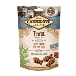 Mjuka godsaker med öring och dill från Carnilove
