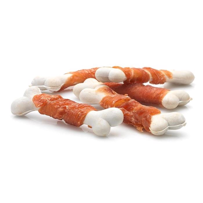 TreatEaters Calcium Bone Små tuggben inlindade i kycklingfilé 375g