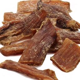 Torkade naturliga hundsnackbiffsenor