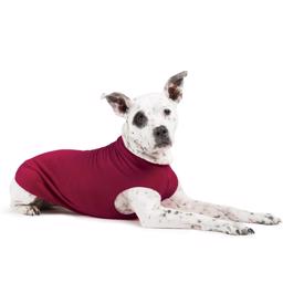 GoldPaw Dog Fleece Stretch Pullover Granat Röd