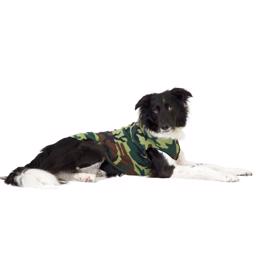 GoldPaw Dog Fleece Stretch Pullover Camouflage