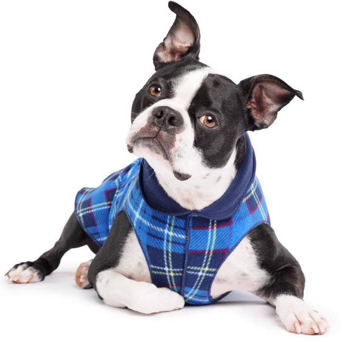 GoldPaw Duluth Extra Varm Dubbel Fleece Tröja Blue Plaid Navy