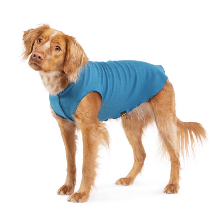 GoldPaw Dog Fleece Stretch Pullover Marine