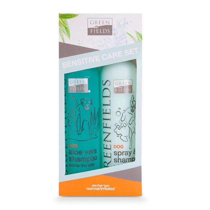 Greenfields Sensitive Care Vårdset med Aloe Vera 2 x 250ml.