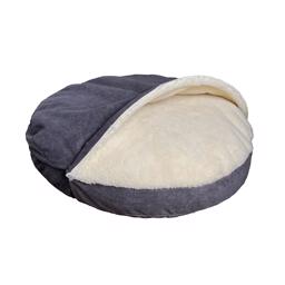 SnooZer Cozy Cave Dog Cave STANDARD Design Heather Grey