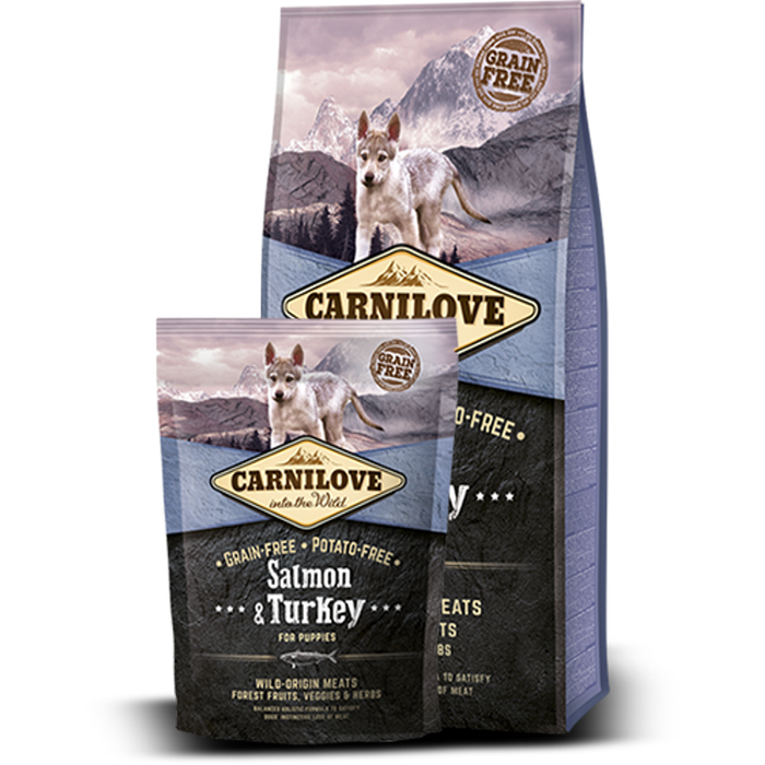 Hundfoder Carnilove Lax och Turkiet