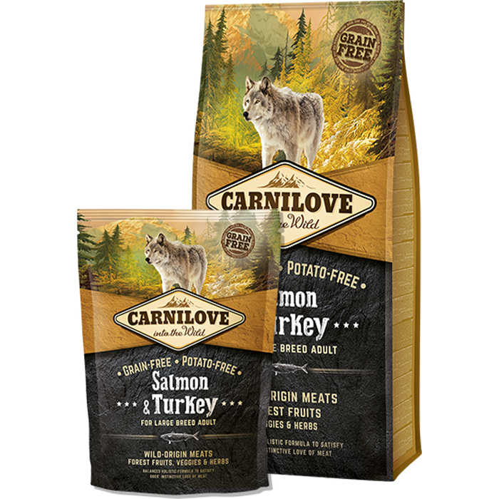 Hundfoder Carnilove Lax och Turkiet