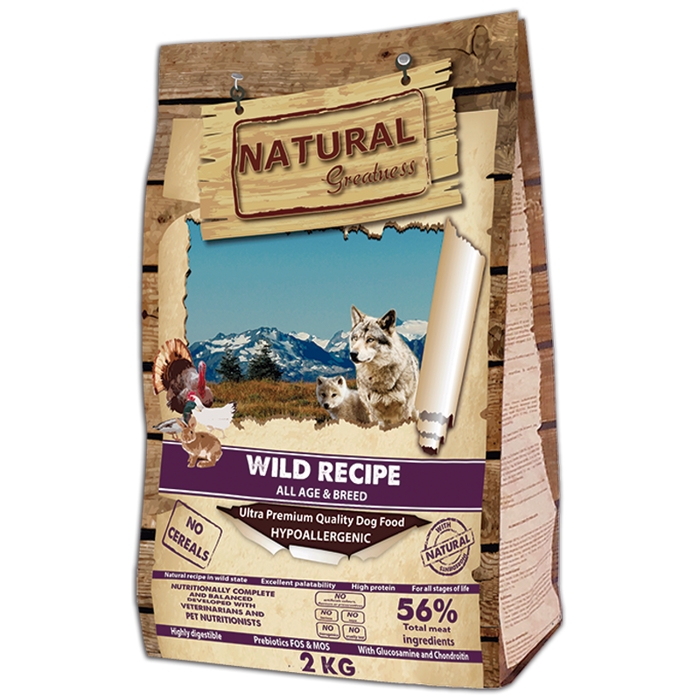 Natural Greatness Ultra Premium Spannmålsfritt VILT 2kg