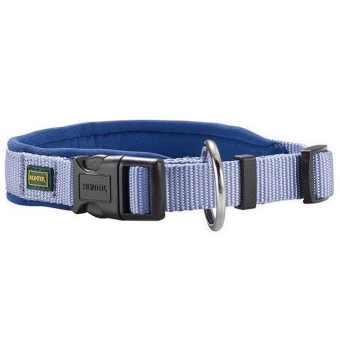 Hunter Hundhalsband i Nylon och Neopren Blå