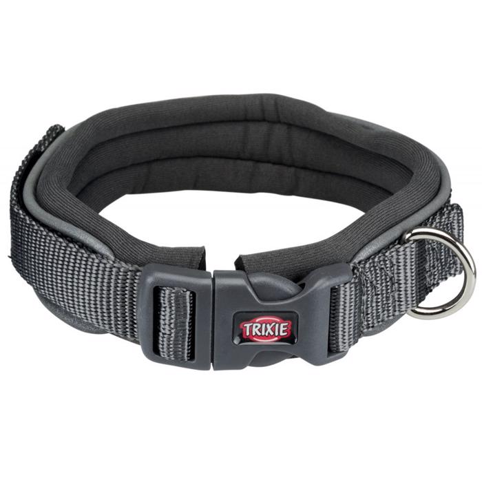 Trixie premium halsband med neopren och klick