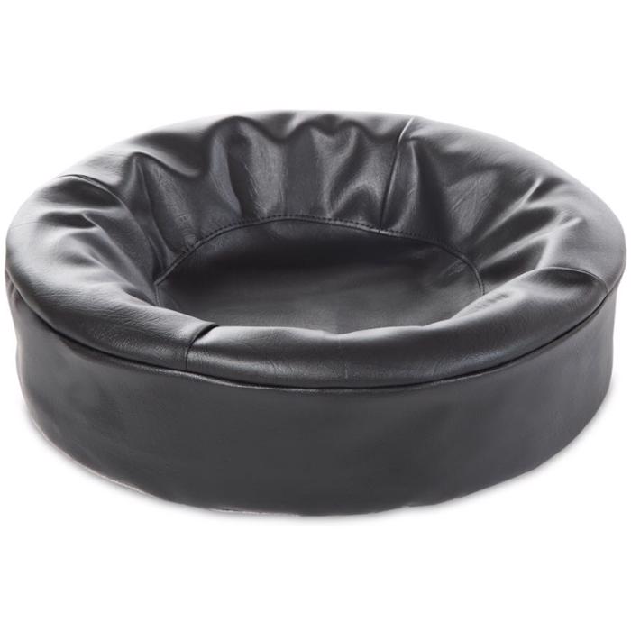 Hundsäng i läckert konstläder från BIA BED