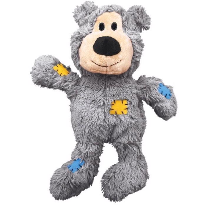 KONG Wild Knots Hundnalle med rep inuti GRÅ