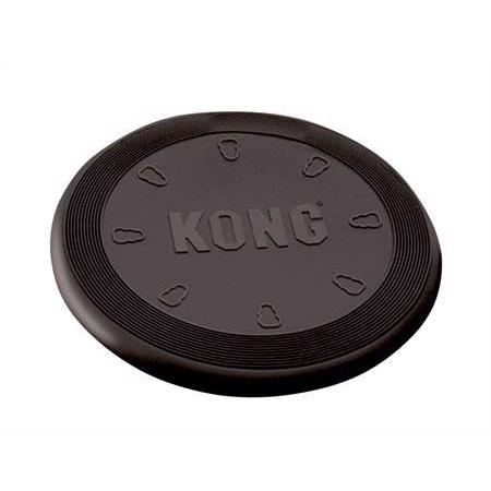 KONG Extreme Flyer Svart gummifrisbee för hundar
