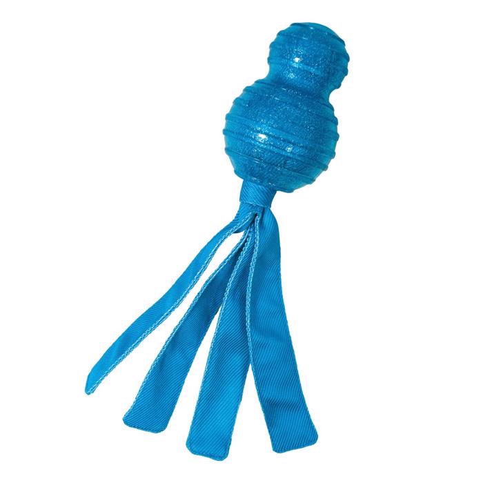 Hundleksaker från Kong USA wubbe comet blue