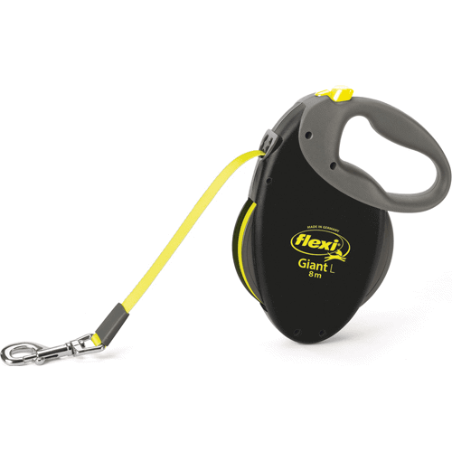 FlexLine NEON Gigant L 8M platt lina för 50 kg hund