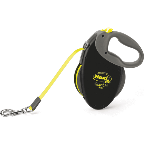 Flex ine NEON Gigant 8M flat line för 25 kg hund