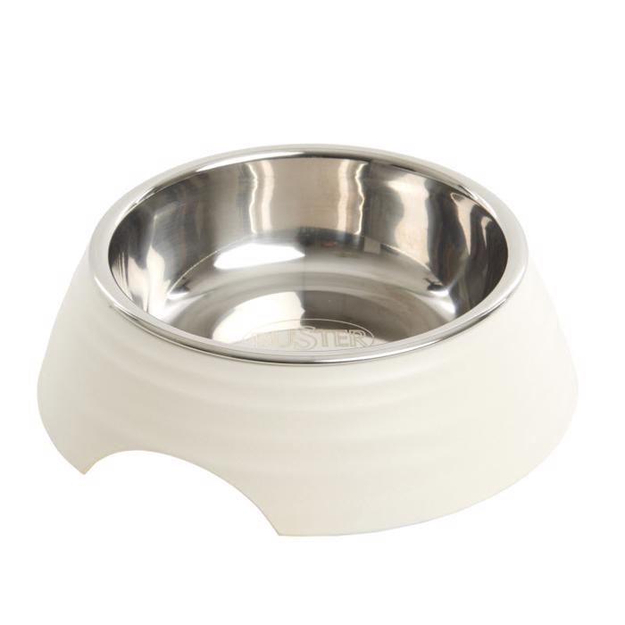 Buster Frosted Ripple Bowl Food White