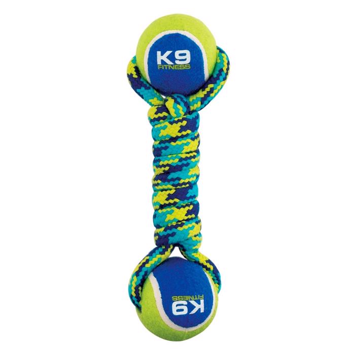 Zeus K9 Fitness Double Tennisboll Rep och 2 Bollar