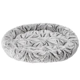 Dogman Dog Bed Design Snöig mjuk och härlig oval