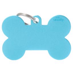 My Family Hundbricka Basic Ben i Ljusblå