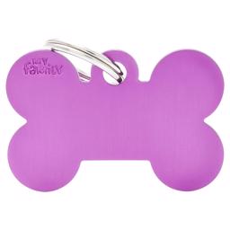 My Family Dog Sign Basic Flesh i lila