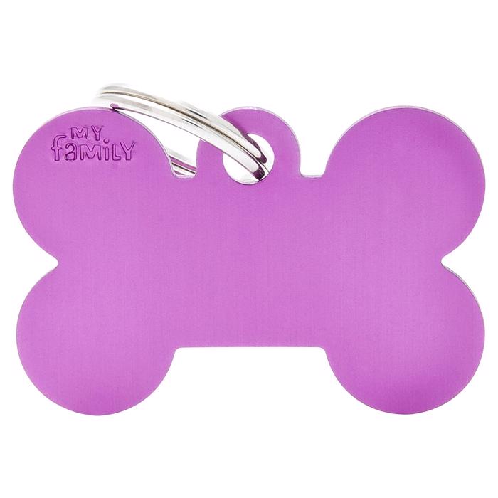 My Family Dog Sign Basic Flesh i lila