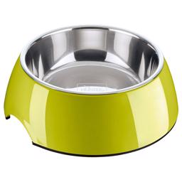 Hunter Melamin Dog Bowl i limegrönt