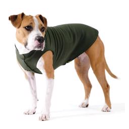 GoldPaw Dog Fleece Stretch Pullover Hunter