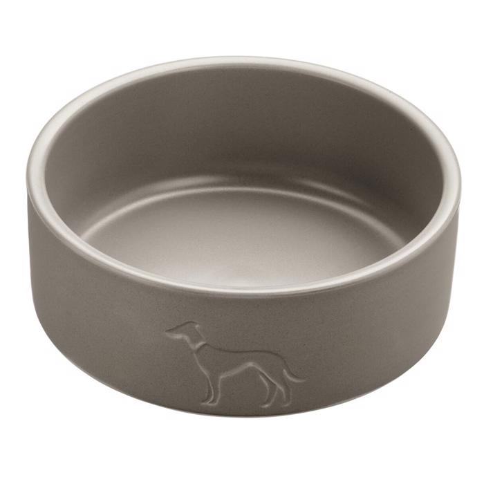 Hunter Keramik Hundskål Design Osby Taupe