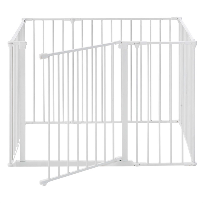 DogSpace Max Multi Hundhage med Grind VIT