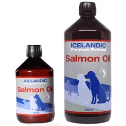 Icelandic Premium Salmon Oil Super Kvalitet Lakseolie För Husdjur