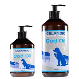 Icelandic Premium Cod Oil Super Kvalitet Torskolja För Husdjur