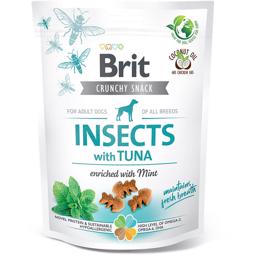 Brit Care Crunchy Snack Insects Tonfisk berikad med mynta 200 gram