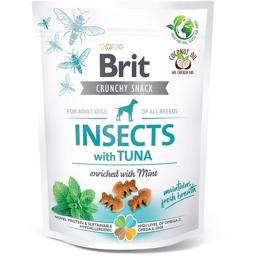 Brit Crunchy Snack Insekter Tonfisk berikad med mynta 200 gram