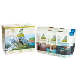 Isegrim Duoprotein Mix Box med våtfoder för hunden 6x410gr
