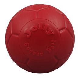 Jolly Pets Fotbollsboll Röd Den ursprungliga hundfotbollen