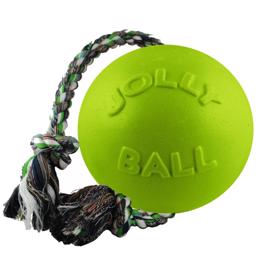 Jolly Ball Romp-N-Roll med repfärg Apple Green