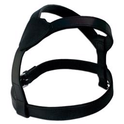 K9 Knight Läder Hundsele Plain Svart Silver