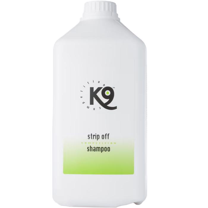 K9 Competition Strip Off Shampoo Deep Cleansing Fur & Skin 2,7 liter