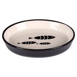 Flamingo Design Sardi Low Ceramic Cat Bowl 150ml