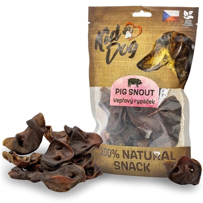 TreatEaters Pig Snouts Black Large Naturliga Gristryne Från EU 4st