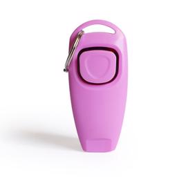 Topmast Modern Clicker med visselpipa för träning Rosa