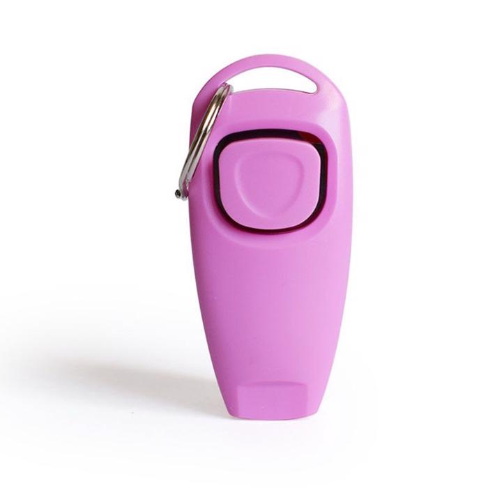 Topmast Modern Clicker med visselpipa för träning Rosa