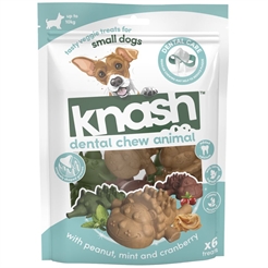 Knash Dental Chew Animal Veggie Godis Small 6st